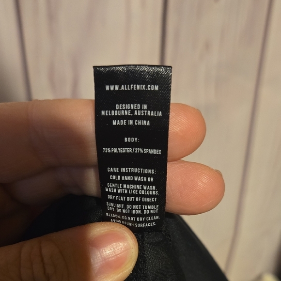 ALLFENIX High-Waisted Colorblock Leggings Size Medium - Picture 10 of 10